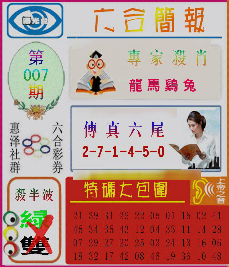 007期六合简报[图]