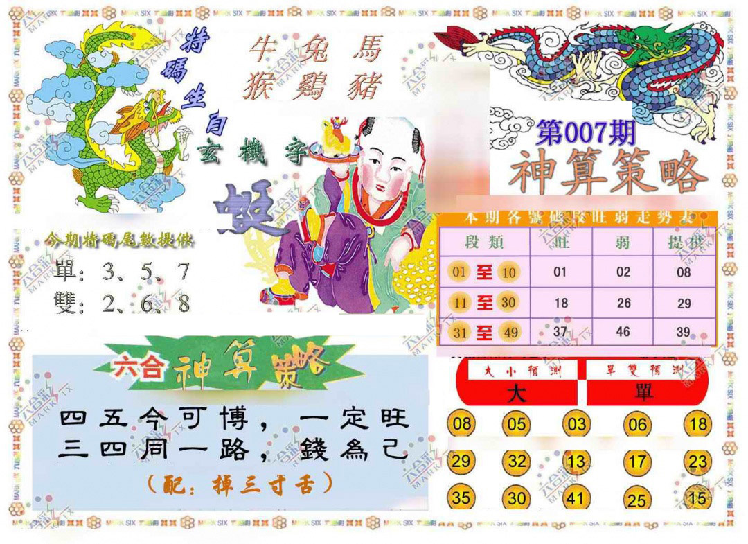 007期神算策略[图]
